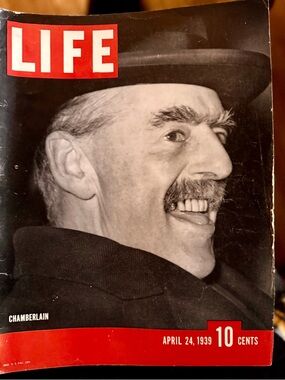 LIFE Magazine April 24, 1939 - Lord Chamberlain, Katherine Hepburn on Broadway